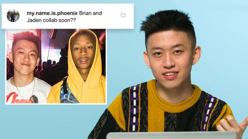 Watch Actually Me Rich Brian Goes Undercover On Reddit Youtube And Twitter Gq Video Cne