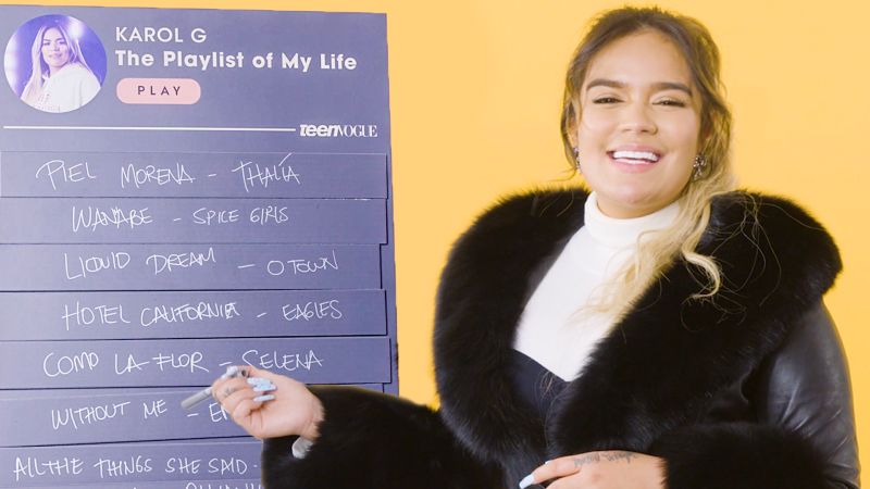 Watch Playlist Of My Life Karol G Creates The Playlist To Her