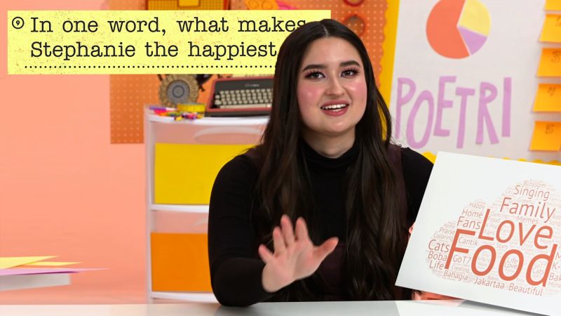 Watch Fan Survey | Stephanie Poetri Guesses How 1,021 Fans Responded to a Survey About Her ...
