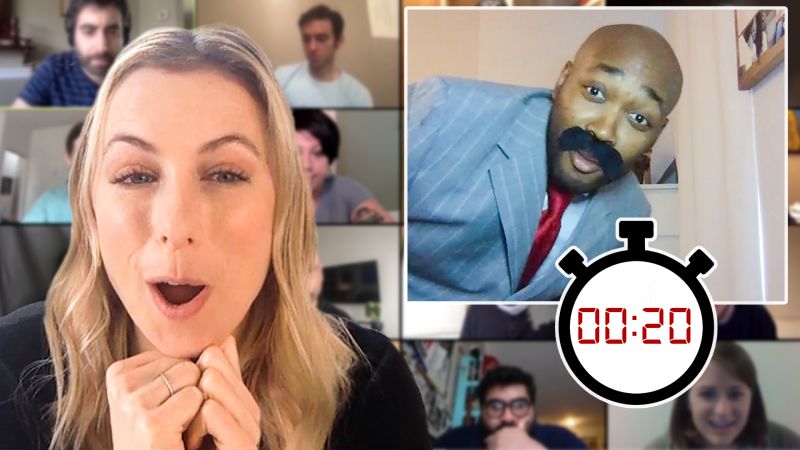 17 People Try To Make A Comedian Laugh In 20 Seconds Ft Iliza Shlesinger