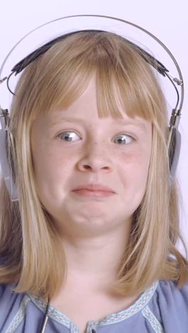 265px x 470px - Watch 8 Year Old Girl Tries 54 Things For The First Time ...