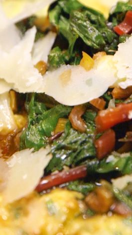 Watch How To Make Weekday Polenta With Greens Bin It To Win It