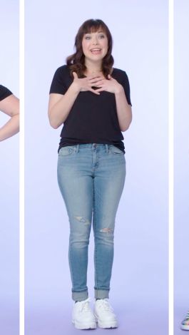 Watch Body Talk Women Sizes 0 Through 28 Try On The Same Skinny