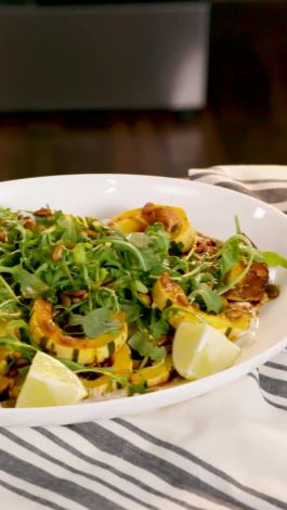 Watch Winter Squash Salad With Seedy Dressing Bon Appetit Video