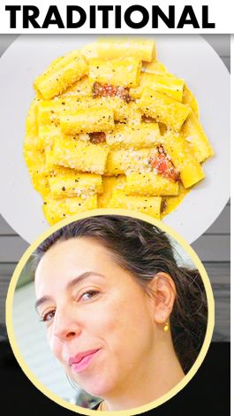 Watch 3 Chefs Cook Pasta Carbonara 3 Ways Traditional Modern