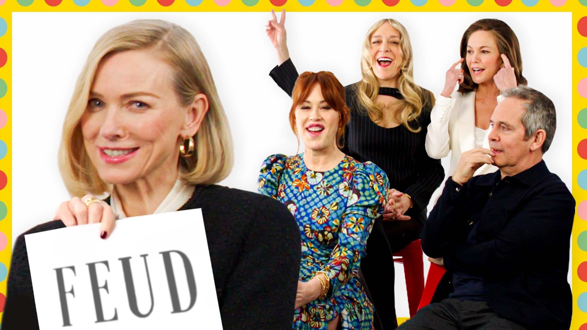 Watch Feud Cast Test How Well They Know Each Other Quizzing Each