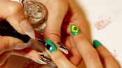 Brazilian Nail Design That's Muito Bonita