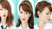 3 Simple Holiday Hairstyles