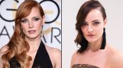 Jessica Chastain's 2015 Golden Globes Hair and Makeup Tutorial
