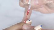 How to Paint Patriotic 4th of July Nails