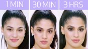 Getting Ariana Grande's Look in 1 Minute, 30 Minutes, and 3 Hours | Beauty Over Time