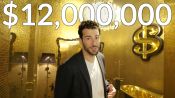 Inside a $12M NYC Loft with an Entirely Gold Bathroom