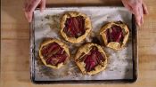 How to Make a Rhubarb Galette
