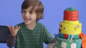 5-Year-Old George Imagines His Lego-Thor Dream Cake