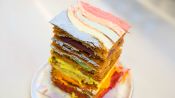 Dominique Ansel Reinvents the Rainbow Cake