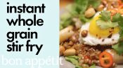 Bin It to Win It: Instant Whole Grain Stir Fry