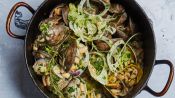 Clams in White Bean Sauce