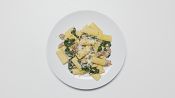 Beans and Greens Rigatoni