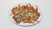 One-Skillet Roasted Sesame Chicken Thighs with Carrots