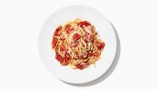 Bucatini with Butter-Roasted Tomato Sauce
