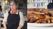 Claire Makes Best-Ever Barbecued Ribs