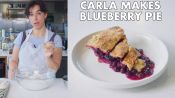 Carla Makes Blueberry-Ginger Pie