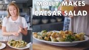 Molly Makes Classic Caesar Salad 