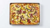 Creamy White Pizza with Squash and Sopressata
