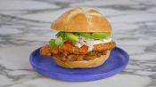 Black Bean Chicken Torta