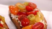 Marinated Feta & Tomato Toast