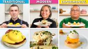 3 Chefs Cook Eggs Benedict 3 Ways: Traditional, Modern, Experimental