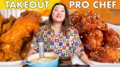 Pro Chef Tries To Make Chicken Wings Faster Than Delivery