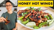 The Best Grilled Honey Hot Wings You've Ever Had