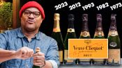 Sommelier Tastes the Same Champagne at Different Ages