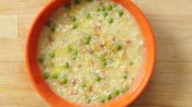 How to Make Risotto with Bacon and Peas