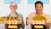 $363 vs $12 Pizza: Pro Chef & Home Cook Swap Ingredients 