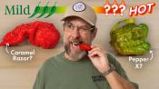 ‘Pepper X’ Creator Ed Currie Blind Tastes 12 of The World’s Hottest Peppers