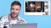 Liam Payne Watches Fan Covers on YouTube