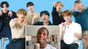 BTS Watches Fan Covers On YouTube