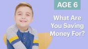 70 Men Ages 5-75: What Are You Saving Money For? 