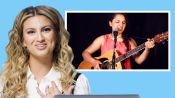 Tori Kelly Watches Fan Covers on YouTube