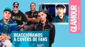CNCO califica covers de sus fans en YouTube