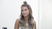 Peinados fáciles: Half Up Bun por María Pombo