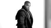 In the GQ Style Studio with Kanye West
