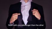 How to Tie a Bow Tie Using The Word "Dapper"