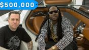 2 Chainz Geeks Out Over a $500K DeLorean by West Coast Customs