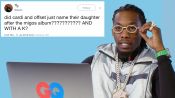 Offset Goes Undercover on Reddit, YouTube and Twitter