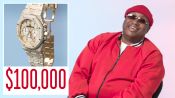 E-40 Shows Off Some of His Favorite Jewelry