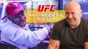Inside UFC HQ, Dana White's Office & Fighter-Exclusive Gym | All Access at UFC 276 | GQ Sports