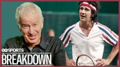 Tennis Legend John McEnroe Breaks Down Tennis Scenes From Movies